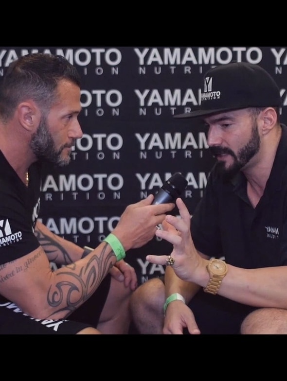 Interview mit Marco Achille Gandolfi Vannini Men's Physique mit Emanuele Zanetti