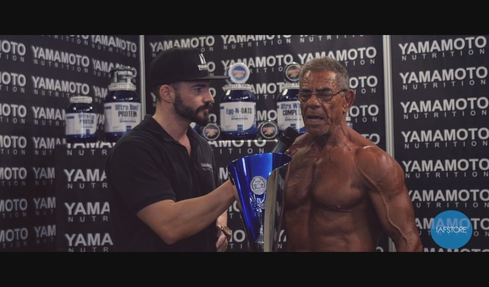 Interview mit Vincenzo Lotito IFBB-Cat-Bodybuilder. Over-70-Jahre
