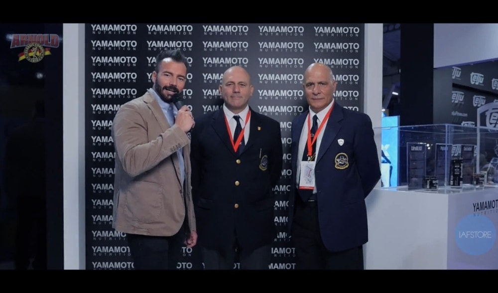 Interview mit Benedetto Mondello und Giovanni Francese bei der IFBB Arnold Classic Europe 2016