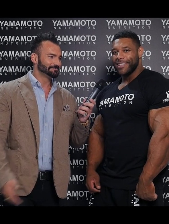 Interview mit Nathan de Asha IFBB PRO bei der Arnold Classic Europe 2016