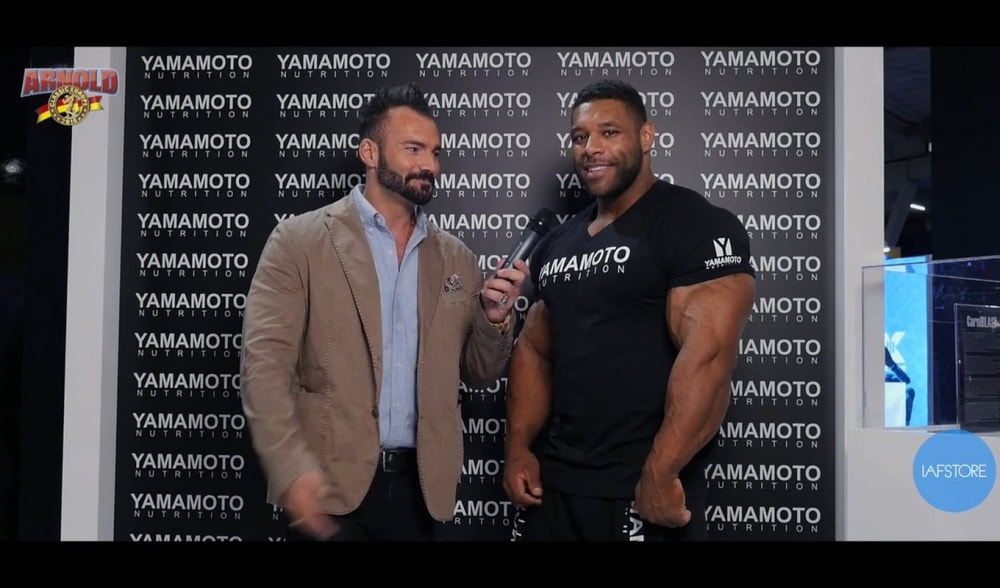 Interview mit Nathan de Asha IFBB PRO bei der Arnold Classic Europe 2016
